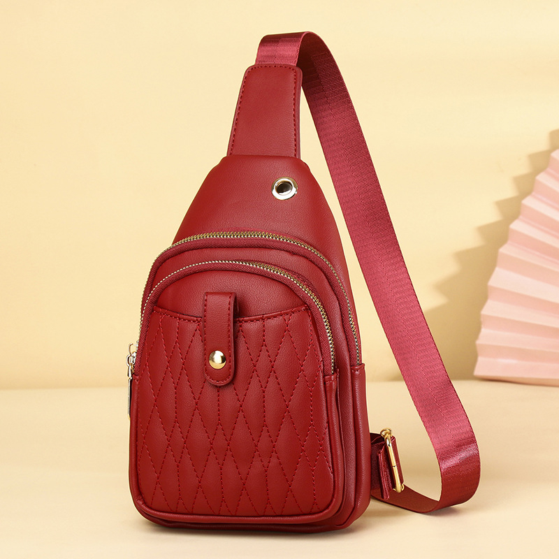 Senlina PVC torbica za crossbody s poklopcem, gradski minimalistički stil, velika kapacitet, zatvarač, unutarnji džepovi za telefon i osobnu iskaznicu