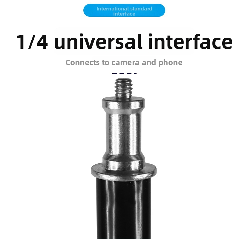 Stojan na fotografovanie a živé vysielanie, 3-členná oceľová trubka, nosnosť 2–5 kg, 3D gimbal PTZ, model 000556, bez platne rýchleho uvoľnenia