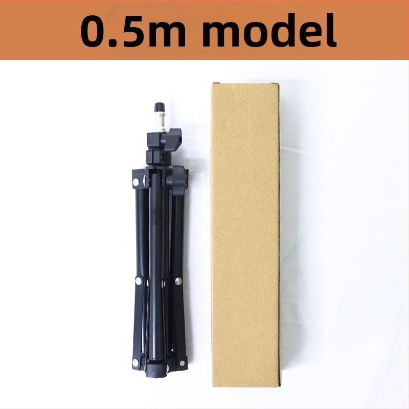 Stojan na fotografovanie a živé vysielanie, 3-členná oceľová trubka, nosnosť 2–5 kg, 3D gimbal PTZ, model 000556, bez platne rýchleho uvoľnenia