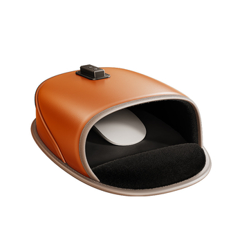 Pad de mouse din piele, încălzit, cu încălzire pentru mâna, față unică, model 06075803