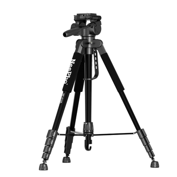 NP-910A Trepied pentru Cameră cu Cap 3D Gimbal, Aluminiu, 5 Secțiuni, Capacitate de Încărcare 11–15 kg