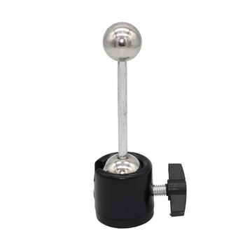 Tripod metalic pentru telefon cu cap dublu sferic, pan-tilt universal 360°, filet de 1/4", pentru streaming live