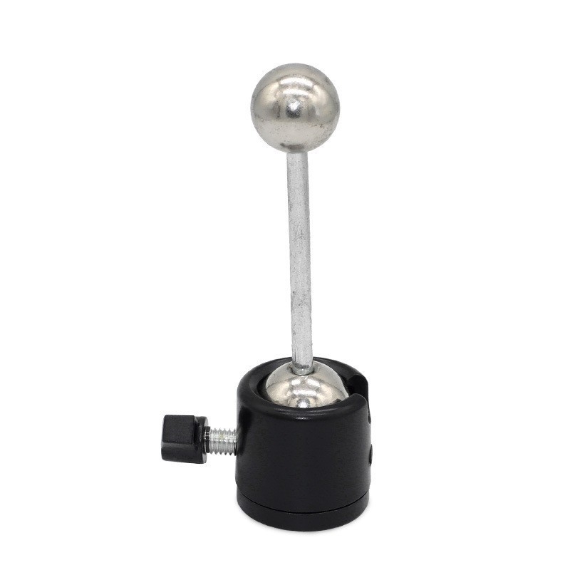 Tripod metalic pentru telefon cu cap dublu sferic, pan-tilt universal 360°, filet de 1/4", pentru streaming live