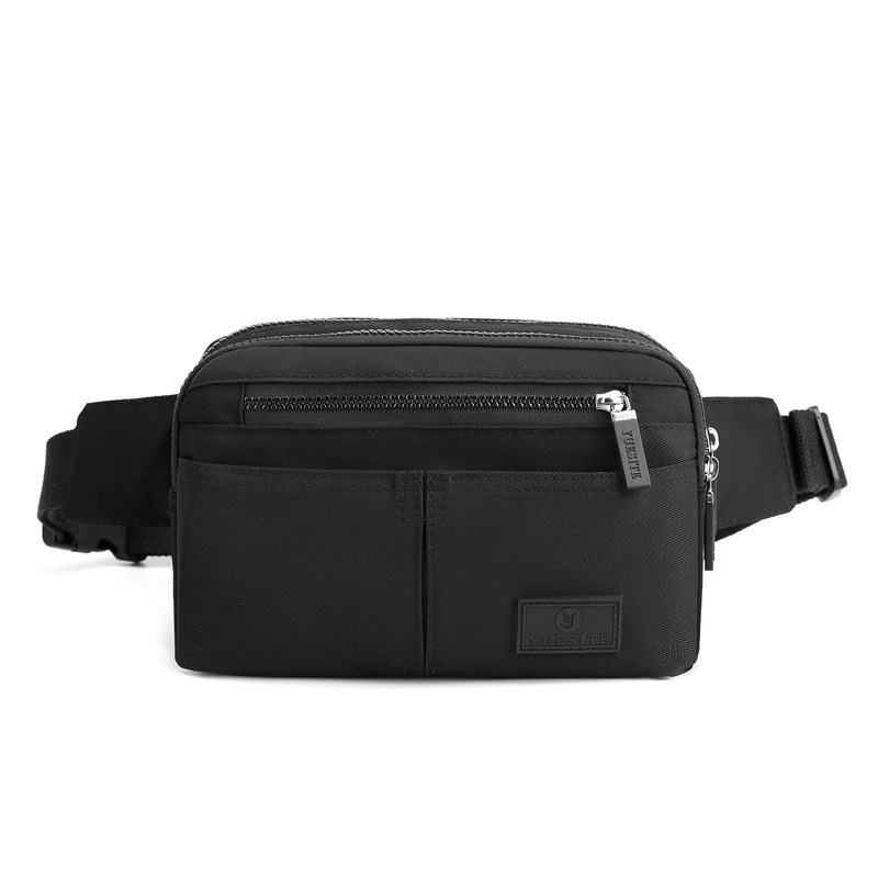 Najlon torbica za pojas za tri načina upotrebe, za žene, za vožnju biciklom i planinarenje, crossbody s zatvaračem, džep za telefon, poliesterska podstava