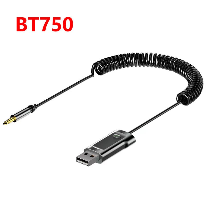 Bluetooth автомобилен приемник за hands-free с вграден микрофон за навигационни напътствия и възпроизвеждане на музика; 5V USB захранване, кабел 50 cm, DC изход