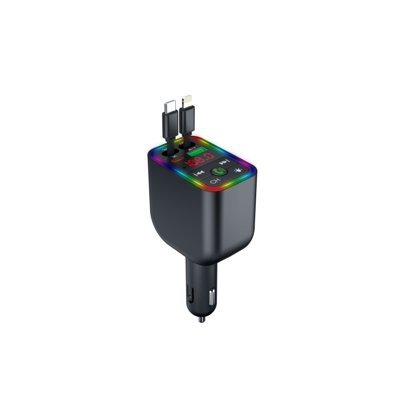 Receiver MP3 Bluetooth pentru mașină, model Y3, afișaj OLED, radio FM, alimentare 12V/24V