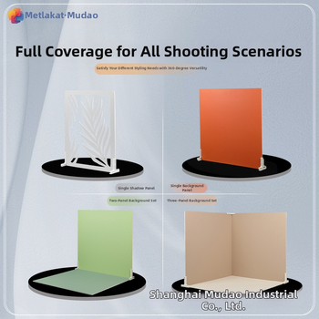 Mudao Plastikinė kampinė vertikali T formos sagtelė fotografijos fono plokštei, priedas su reguliuojama laikiklio baze, suderinama 4,6–6 mm