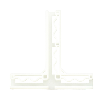 Mudao Plastikinė kampinė vertikali T formos sagtelė fotografijos fono plokštei, priedas su reguliuojama laikiklio baze, suderinama 4,6–6 mm