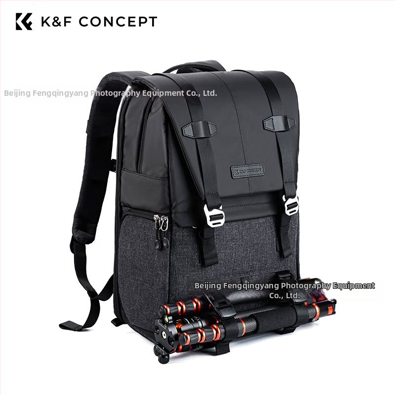 Kameros krepšys be veidrodžio (mirrorless) ir DSLR - EVA konstrukcija, atsparus smūgiams, nailono įdaila, kuprinės stilius, unisex