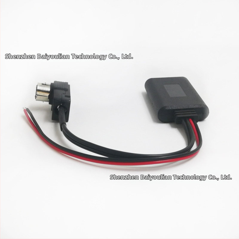 Bluetooth handsfree do auta pre rádio Alpine 121B236B237B — Bluetooth 5.0, AUX zvuk, 12V vstup, inštalácia za CD prehrávačom