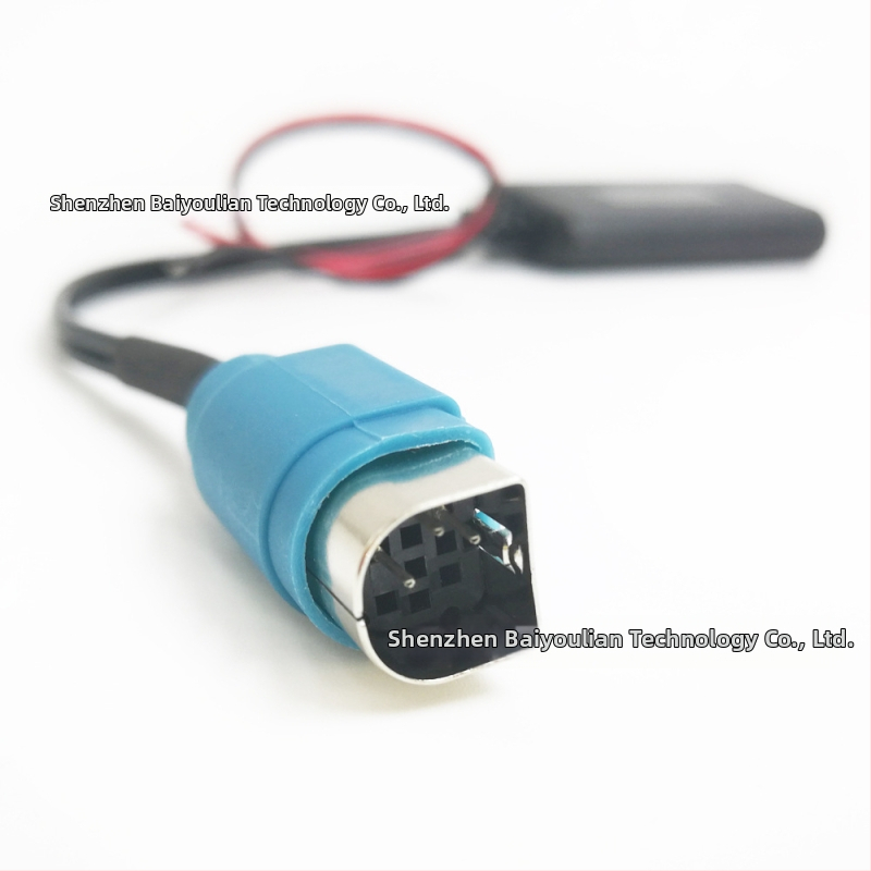 Bluetooth handsfree do auta pre rádio Alpine 121B236B237B — Bluetooth 5.0, AUX zvuk, 12V vstup, inštalácia za CD prehrávačom