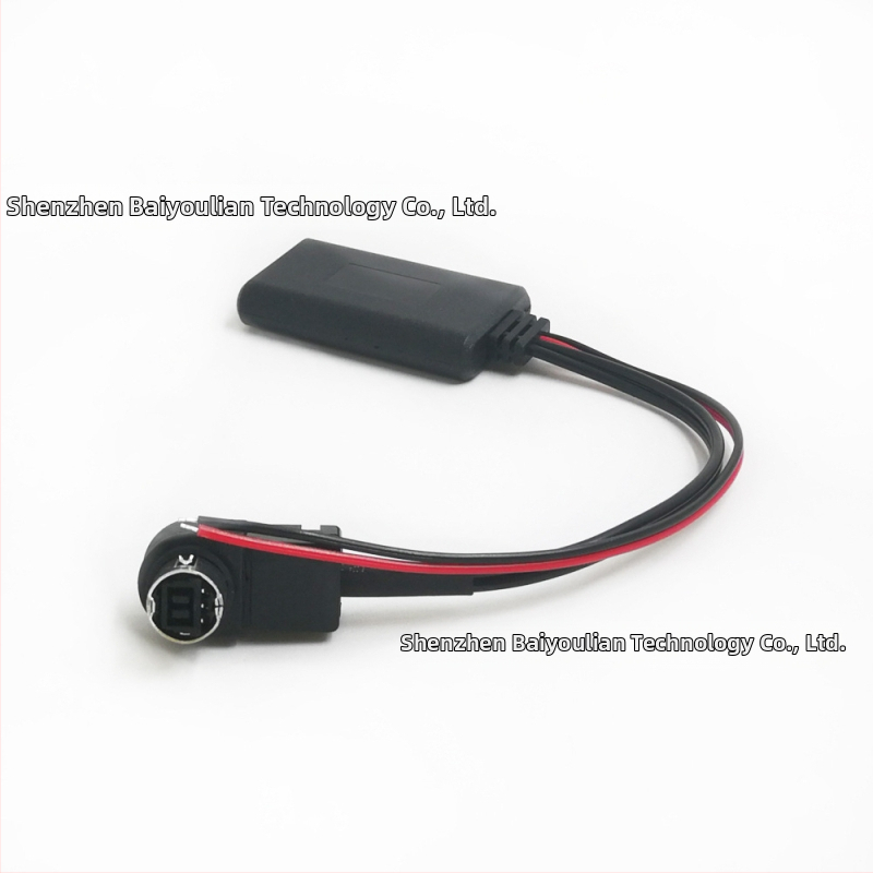Bluetooth handsfree do auta pre rádio Alpine 121B236B237B — Bluetooth 5.0, AUX zvuk, 12V vstup, inštalácia za CD prehrávačom