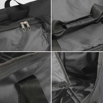 Taška na fotografické zariadenie z Oxford materiálu, skladacia, podšívka z nylonu, ochrana hrán