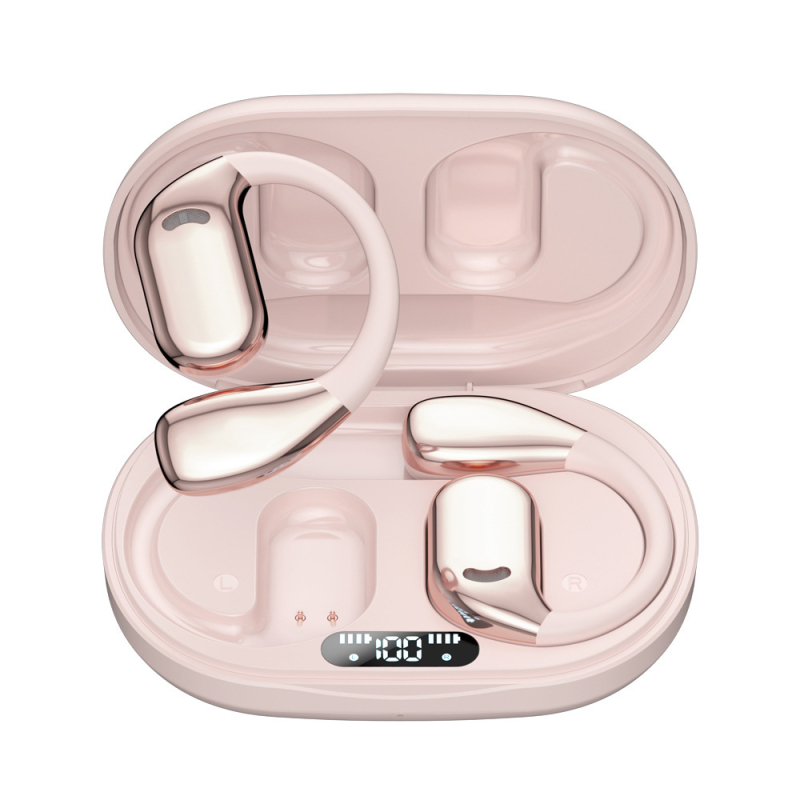 Căști Bluetooth cu cârlig pentru ureche, rezistente la apă, Bluetooth 5.4, rază de 10 m, baterie 4–8 h, stereo