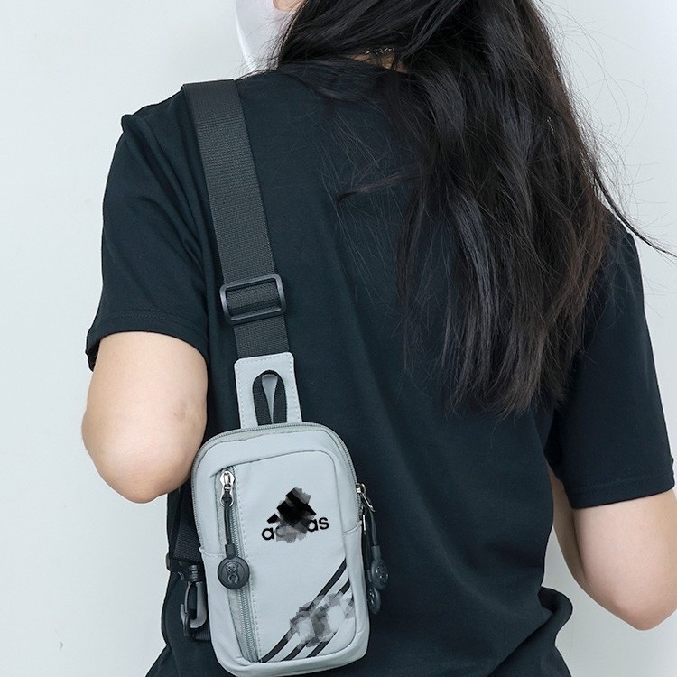 Geantă crossbody unisex din pânză, fermoar, căptușeală poliester, compartiment pentru documente, primăvara 2025