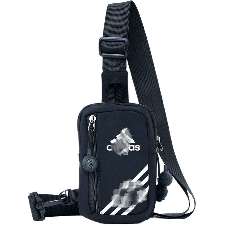 Geantă crossbody unisex din pânză, fermoar, căptușeală poliester, compartiment pentru documente, primăvara 2025