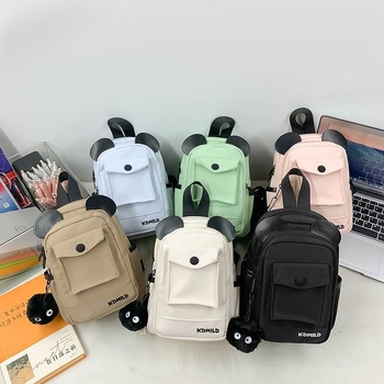 Platnena crossbody torba, street trend stil, proljeće 2024, zatvarač, unutarnja džep s patchom