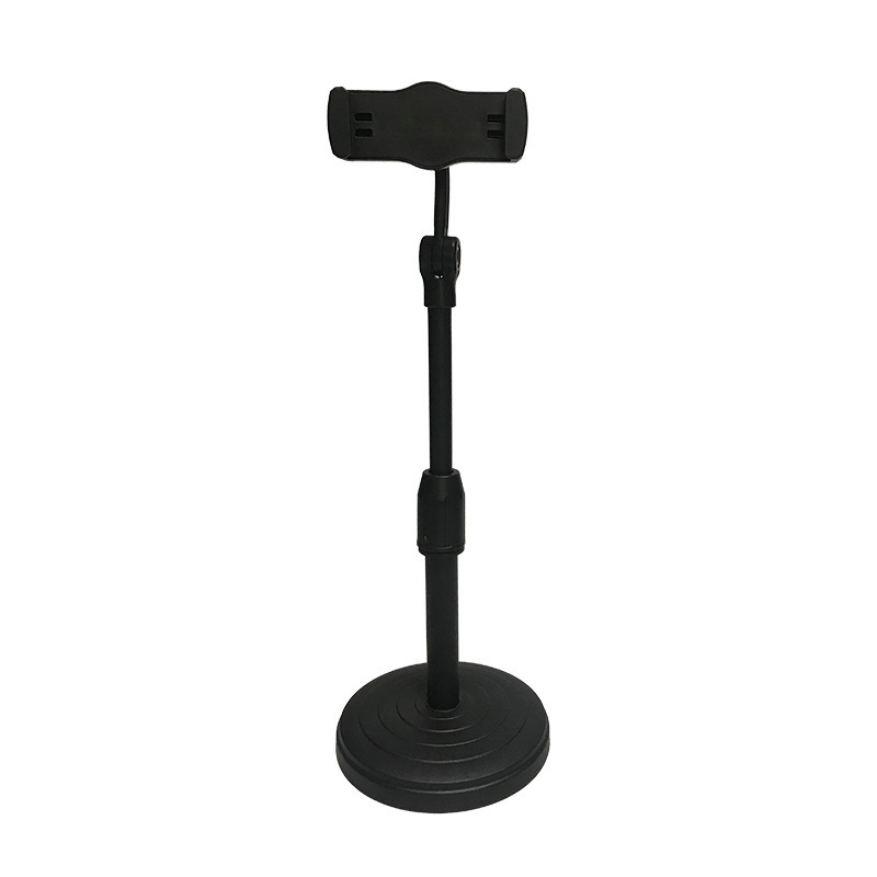 Suport de birou pentru telefon cu bază rotativă, ridicare reglabilă, corp din plastic, opțiune de personalizare