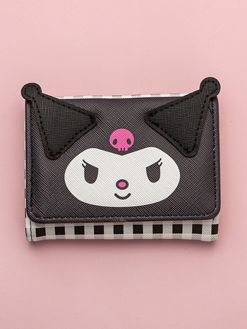 Novčanik za novčiće od PU materijala, anime uzorak, street fashion stil, prozračan, vodootporan, ultra lagan