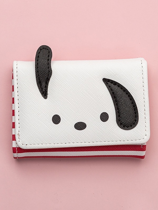 Novčanik za novčiće od PU materijala, anime uzorak, street fashion stil, prozračan, vodootporan, ultra lagan