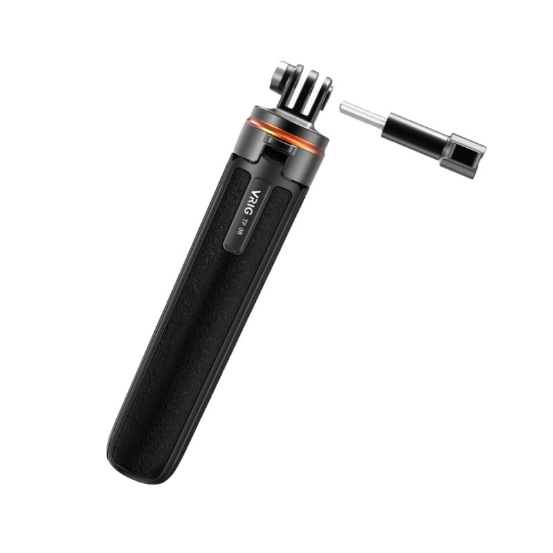 TP-08 stativ za akcijsku kameru – aluminijska legura, 4 segmenta, nosivost do 2 kg, kompatibilan sa Shadow Stone 360 i GoPro