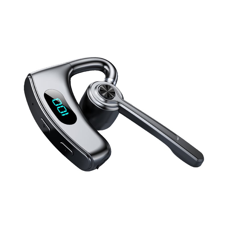 V600 Bluetooth slušalica s kukom za uho, jednostruka, nije u uho, digitalni zaslon, za sport, posao i automobil