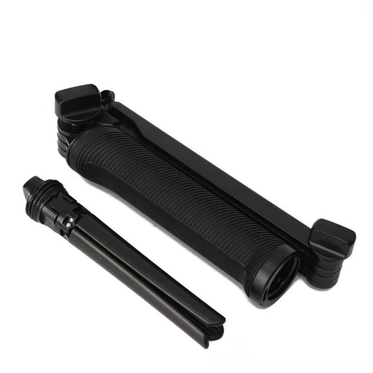 Selfie stick cu braț reglabil în 3 direcții, design pliabil în 3 segmente; oțel inoxidabil; compatibil universal; sarcină maximă până la 2 kg