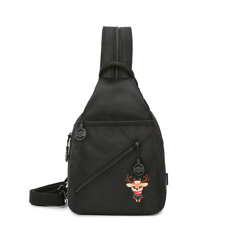 Crossbody torba, gradski stil, platnena materija, uspravni kvadratni oblik, zatvaranje na zip, skriveni džep sa zipom
