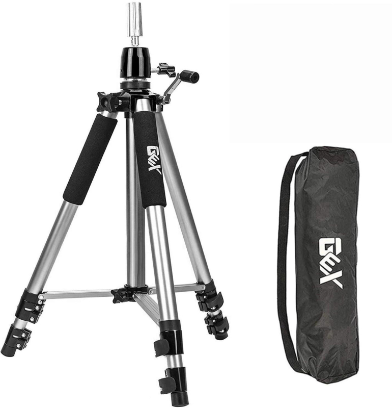 Viacúčelový trojuholníkový stojan na parochne s podperou hlavy, model 650, hliníková zliatina, nosnosť do 2 kg, hmotnosť 2,5 kg, 2-sekciová konštrukcia