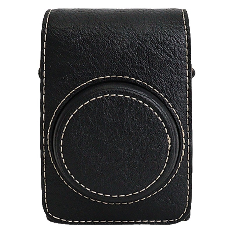 Geantă universală pentru camere compacte: Canon SX740, G7X, Ricoh GR4 și Sony ZV-1 • Material PU • curea crossbody • căptușeală din flanelă • unisex