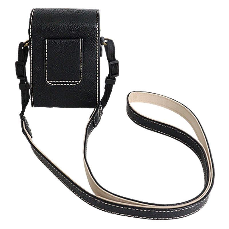 Geantă universală pentru camere compacte: Canon SX740, G7X, Ricoh GR4 și Sony ZV-1 • Material PU • curea crossbody • căptușeală din flanelă • unisex