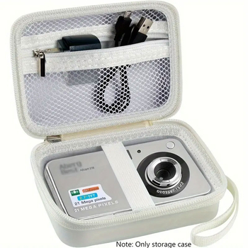 EVA kemény héjú digitális fényképezőgép tárolótáska — hordozható clutch stílusú, vízálló és ütésálló, PU bélés, 2024 tavasz