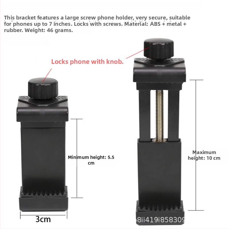 Držač za fotografiju na glavi TP-122, plastični materijal, Neutral, prilagodba nije podržana.