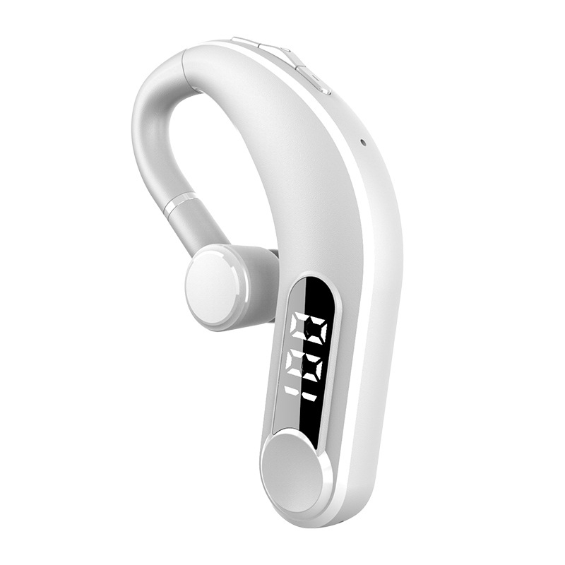 Excelay M22 Bluetooth slušalice za uho, dugotrajna baterija, digitalni zaslon, rotirajući držač za uho, sportske bežične slušalice