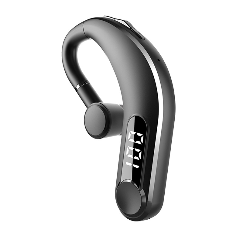 Excelay M22 Bluetooth slušalice za uho, dugotrajna baterija, digitalni zaslon, rotirajući držač za uho, sportske bežične slušalice