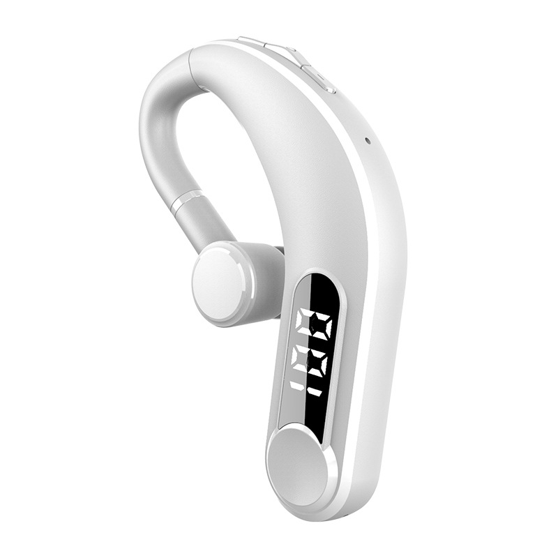 Excelay M22 Bluetooth slušalice za uho, dugotrajna baterija, digitalni zaslon, rotirajući držač za uho, sportske bežične slušalice