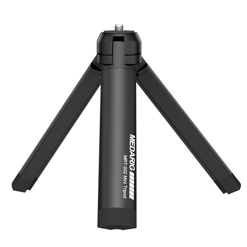 Medarig aluminijski stolni mini stativ Pocket3 za mobitel, 1 sekcija, nosivost 0-3 kg, težina 124 g, MRT002 + MRP001