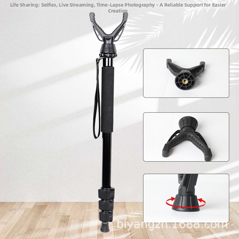 Monopod D264, hliníková zliatina, 4 sekcie, nosnosť 6 kg