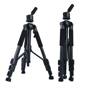 Trepied pentru cap de manechin pentru peruci, aliaj de aluminiu, 4 secțiuni, pan/tilt din plastic, sarcină 2–5 kg