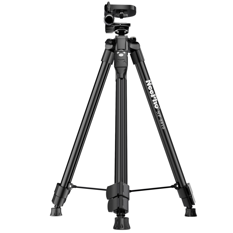 Neepho NP-8810 stativ, 3 sekcije, aluminijska legura + ABS, PTZ trodimenzionalni gimball, nosivost 2-5 kg, Bluetooth daljinski upravljač