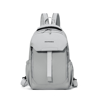 Naylon ženska torbica za prsni dio u urbanom stilu, velika kapaciteta, zatvarač, poliester podstava