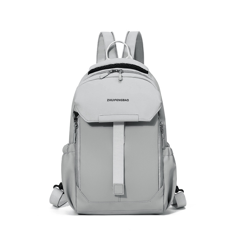 Naylon ženska torbica za prsni dio u urbanom stilu, velika kapaciteta, zatvarač, poliester podstava