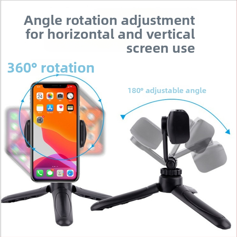 Stojan na telefón pre stolné živé vysielanie, kamera a selfie — Model K529, Plast, od Vono Star, Prispôsobiteľný