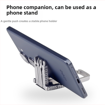 Viacúčelový nástroj pre kameru: skrutkovač a kľúč, skladací krížový statív a montážne príslušenstvo