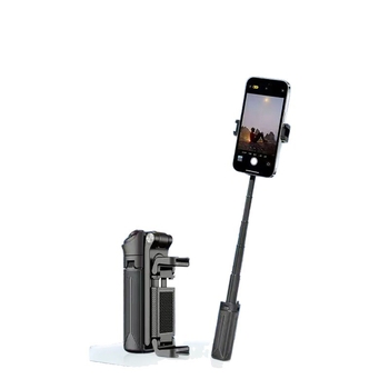 Mini selfie tyč pre telefón s roztiahnuteľným zaostrovaním, Bluetooth držiak na telefón, diaľkové ovládanie súčasťou, prispôsobiteľný, univerzálny (materiál: plast)