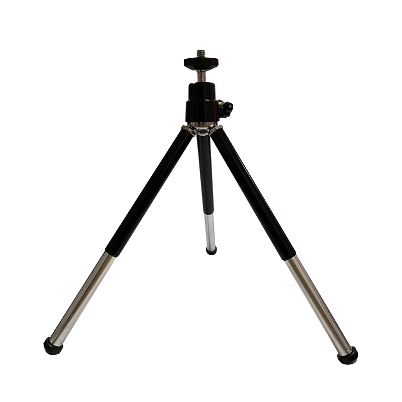Mini metalni stolni držač za telefon, 2 zgloba, nosivost 2 kg, za stolnu upotrebu, univerzalna kompatibilnost