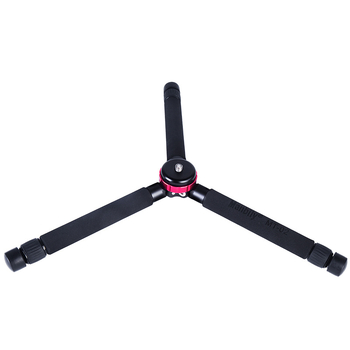 Asztali mobiltelefon tripod MT-02, alumíniumötvözet, két részes, terhelhetőség >20 kg, súly 0,36 kg