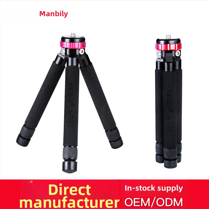 Stolný statív pre mobilný telefón MT-02, hliníková zliatina, dvojsegmentový, nosnosť >20 kg, hmotnosť 0,36 kg