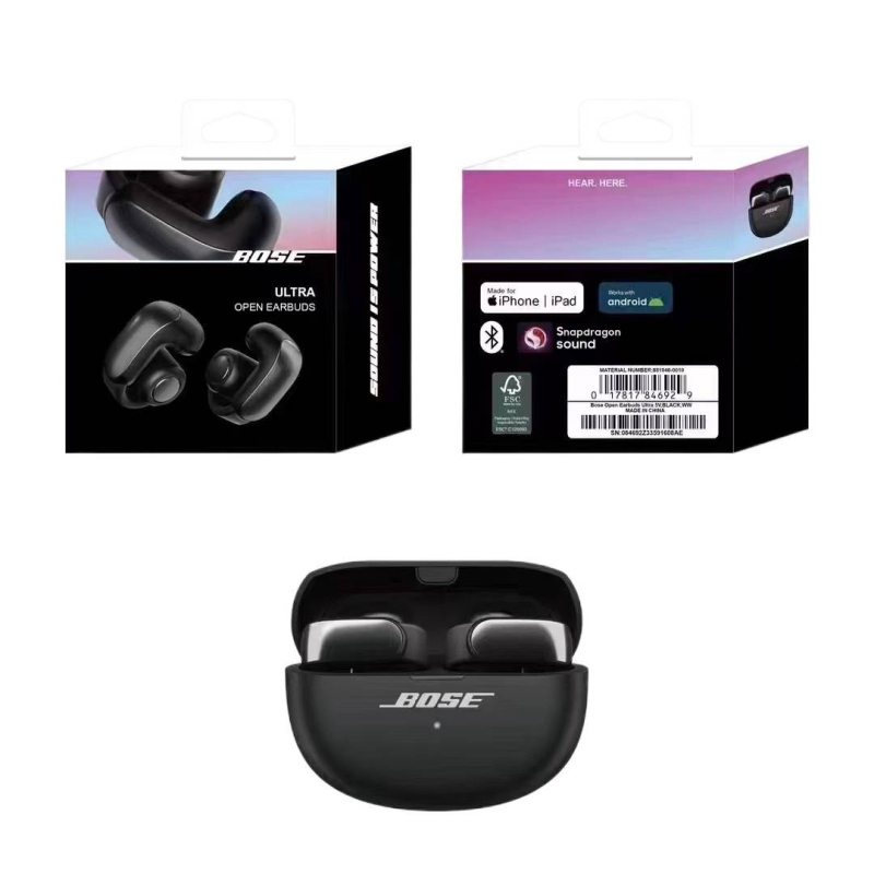 Bežična Bluetooth slušalica s klipom za uho – klipski dizajn, stereo zvuk, redukcija šuma, Bluetooth 5.0, trajanje baterije više od 8 sati