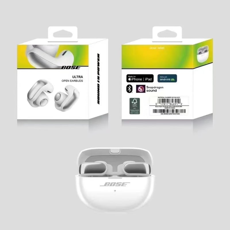 Bežična Bluetooth slušalica s klipom za uho – klipski dizajn, stereo zvuk, redukcija šuma, Bluetooth 5.0, trajanje baterije više od 8 sati